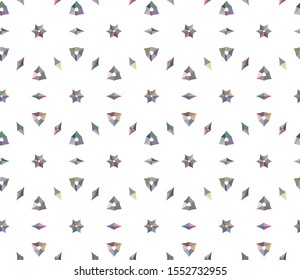 Seamless geometric ornamental vector pattern. Abstract background