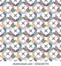 Seamless geometric ornamental vector pattern. Abstract background