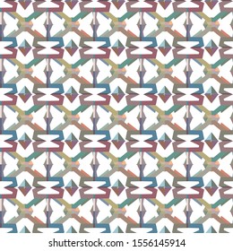 Seamless geometric ornamental vector pattern. Abstract background