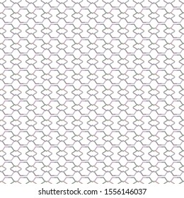 Seamless geometric ornamental vector pattern. Abstract background