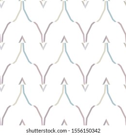 Seamless geometric ornamental vector pattern. Abstract background