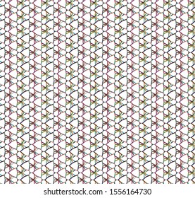 Seamless geometric ornamental vector pattern. Abstract background