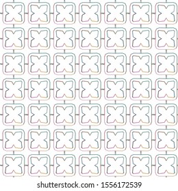 Seamless geometric ornamental vector pattern. Abstract background