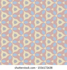 Seamless geometric ornamental vector pattern. Abstract background