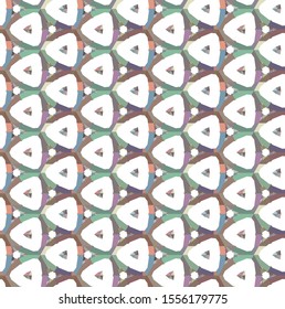 Seamless geometric ornamental vector pattern. Abstract background