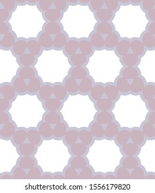 Seamless geometric ornamental vector pattern. Abstract background