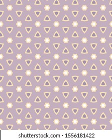Seamless geometric ornamental vector pattern. Abstract background