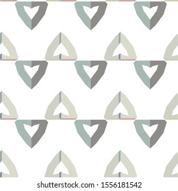 Seamless geometric ornamental vector pattern. Abstract background