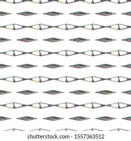 Seamless geometric ornamental vector pattern. Abstract background