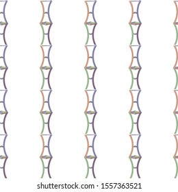 Seamless geometric ornamental vector pattern. Abstract background