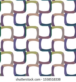 Seamless geometric ornamental vector pattern. Abstract background