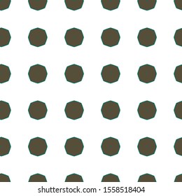 Seamless geometric ornamental vector pattern. Abstract background