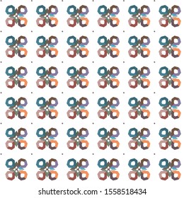 Seamless geometric ornamental vector pattern. Abstract background
