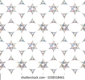 Seamless geometric ornamental vector pattern. Abstract background