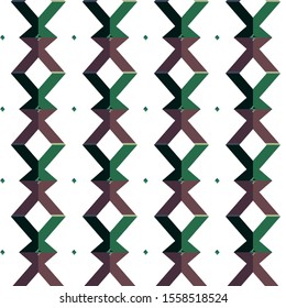 Seamless geometric ornamental vector pattern. Abstract background