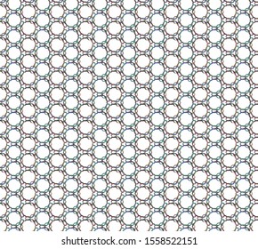 Seamless geometric ornamental vector pattern. Abstract background