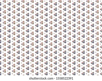 Seamless geometric ornamental vector pattern. Abstract background