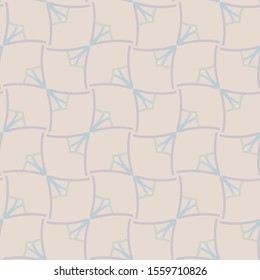 Seamless geometric ornamental vector pattern. Abstract background