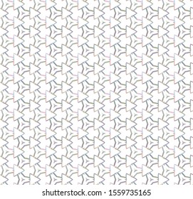 Seamless geometric ornamental vector pattern. Abstract background