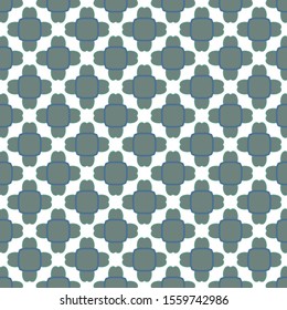 Seamless geometric ornamental vector pattern. Abstract background