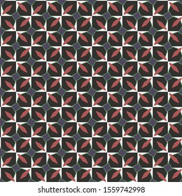 Seamless geometric ornamental vector pattern. Abstract background
