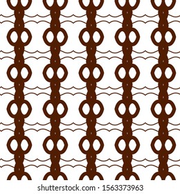 Seamless geometric ornamental vector pattern. Abstract background