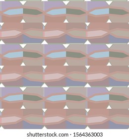 Seamless geometric ornamental vector pattern. Abstract background