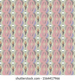 Seamless geometric ornamental vector pattern. Abstract background