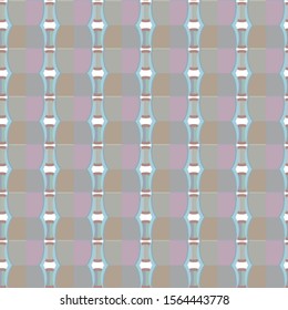 Seamless geometric ornamental vector pattern. Abstract background