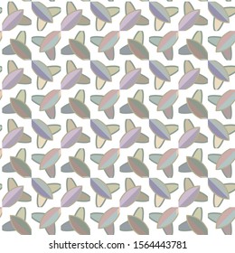 Seamless geometric ornamental vector pattern. Abstract background