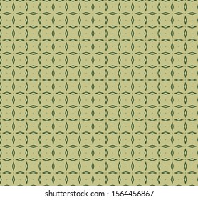 Seamless geometric ornamental vector pattern. Abstract background