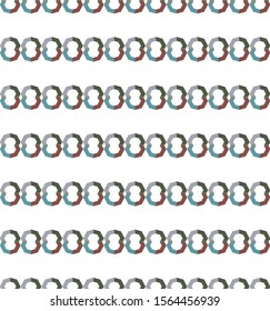 Seamless geometric ornamental vector pattern. Abstract background