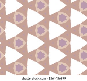 Seamless geometric ornamental vector pattern. Abstract background
