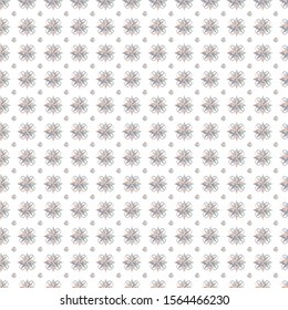 Seamless geometric ornamental vector pattern. Abstract background