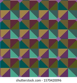 Seamless geometric ornamental vector pattern. Abstract background