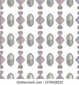 Seamless geometric ornamental vector pattern. Abstract background