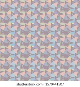 Seamless geometric ornamental vector pattern. Abstract background