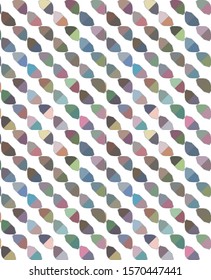 Seamless geometric ornamental vector pattern. Abstract background