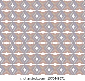 Seamless geometric ornamental vector pattern. Abstract background