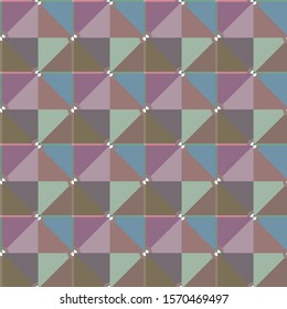 Seamless geometric ornamental vector pattern. Abstract background