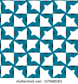 Seamless geometric ornamental vector pattern. Abstract background