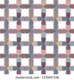 Seamless geometric ornamental vector pattern. Abstract background