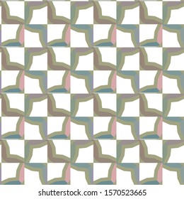 Seamless geometric ornamental vector pattern. Abstract background