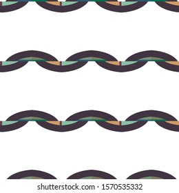 Seamless geometric ornamental vector pattern. Abstract background