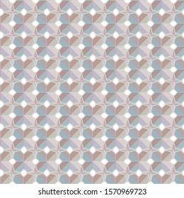Seamless geometric ornamental vector pattern. Abstract background