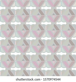 Seamless geometric ornamental vector pattern. Abstract background