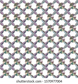 Seamless geometric ornamental vector pattern. Abstract background