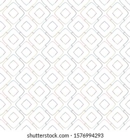 Seamless geometric ornamental vector pattern. Abstract background