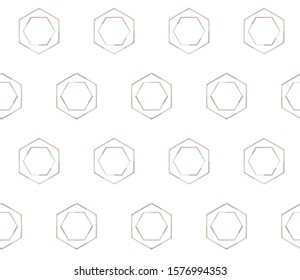 Seamless geometric ornamental vector pattern. Abstract background