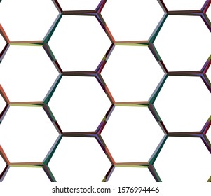 Seamless geometric ornamental vector pattern. Abstract background